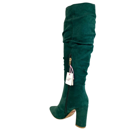 Una Healy Famous Friends Slouch Boots - Green