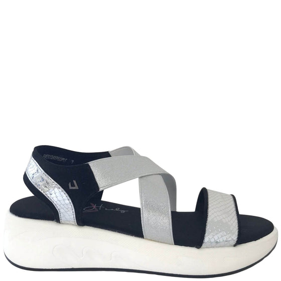 Una Healy Everyday People Sandals - Silver 