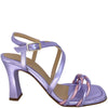 Unisa Sabino Lilac/Peony Leather Strappy Sandals