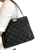 Unisa Zmoira Black Leather Handbag