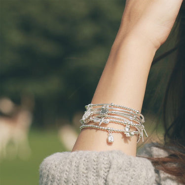 ChloBo Mini Cube Double Feather Bracelet