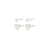 Pilgrim Valerie Earrings Set - Silver