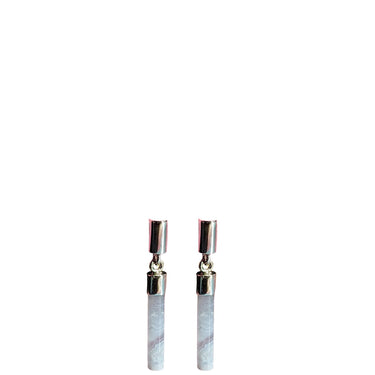 Vurchoo Africa Silver & Agate Drop Earrings