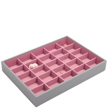 Stackers Classic Jewellery Box (Trinket Layer) - Dove Grey Pink
