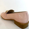 Wonders Blush Pink Patent Leather Slip On Loafers