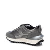 XTI Grey Silver Mix Lace Up Sneakers
