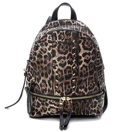 XTI Leopard Print Backpack