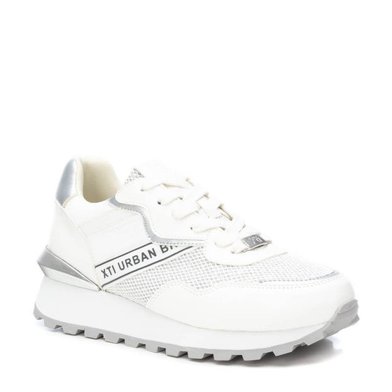 XTI White & Silver Modern Sneakers