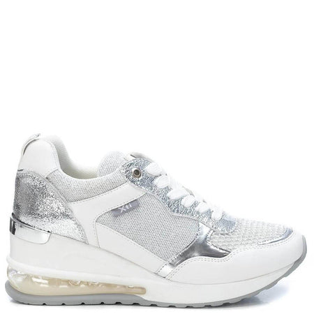 XTI Grey Wedge Sneakers